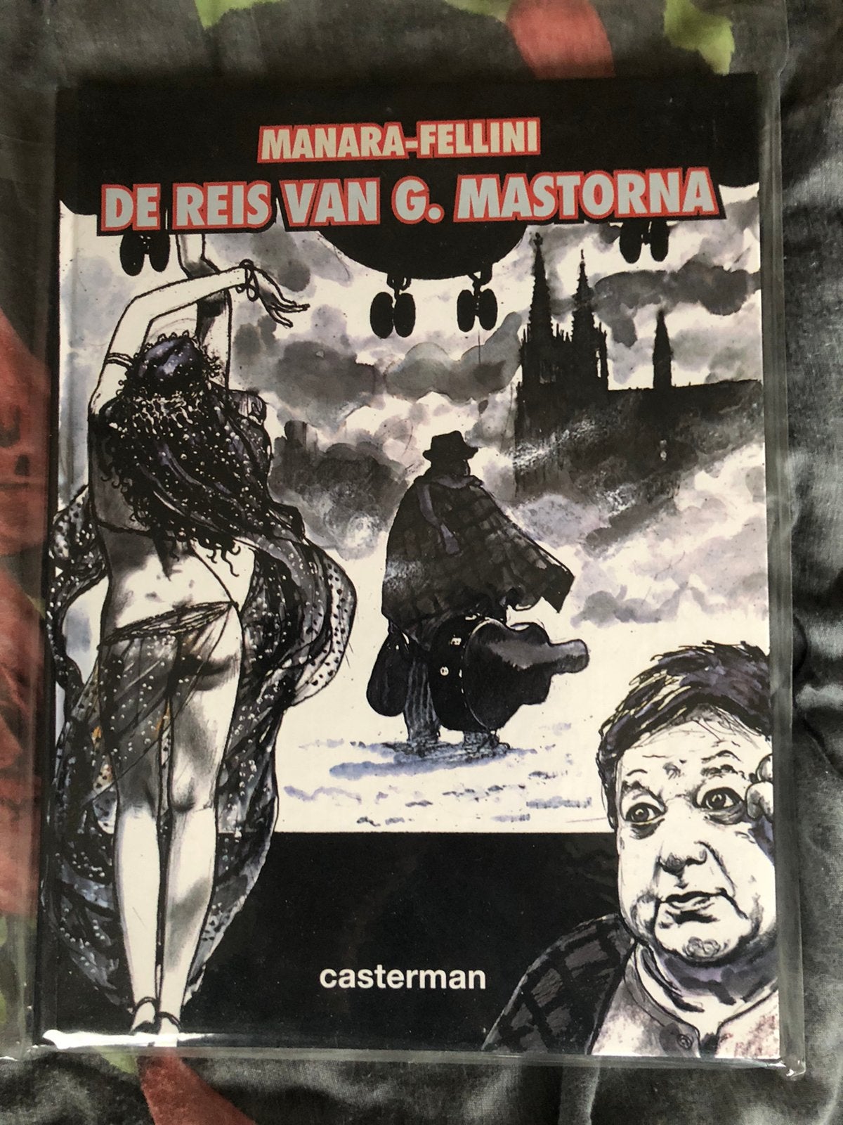 Manara / Fellini - De reis van G. Mastorna, Boeken, Stripboeken, Eén stripboek, Ophalen of Verzenden, Zo goed als nieuw