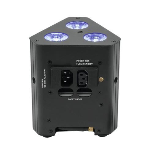 EUROLITE AKKU TL-3 TCL Trusslight QuickDMX Zwart, Geluidgestuurd, ., Nieuw, Ophalen of Verzenden