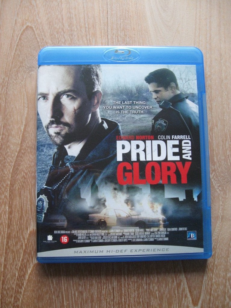 Blu-ray Pride and Glory Edward Norton Colin Farrell, Engels, Vanaf 16 jaar, Nederlands, Film