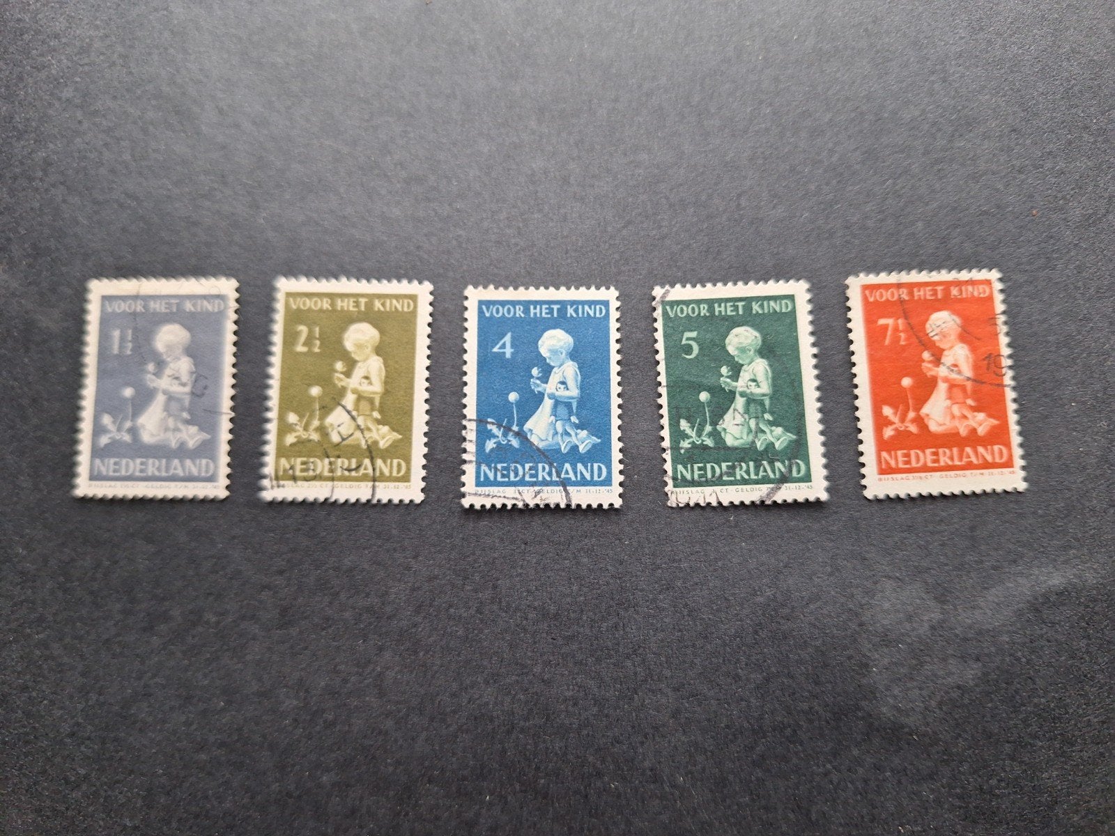 1940. Kinderzegels. Gebruikt. GRATIS VERZENDING!, Verzenden