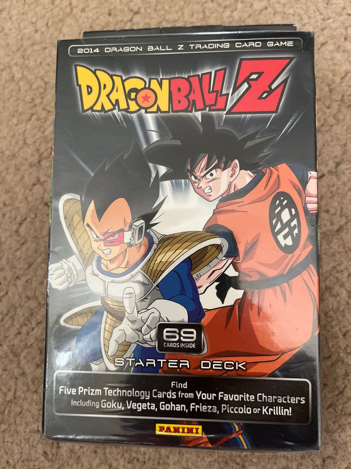 Dragon Ball Z Starter Deck 2014 - 69 kaarten Panini, Ophalen of Verzenden, Nieuw, Starterdeck