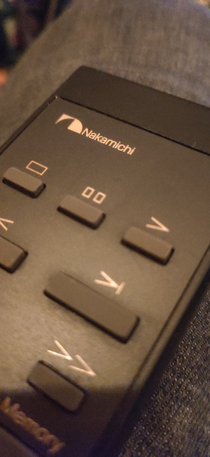 Nakamichi RM-4CD afstandsbediening (origineel/werkend), Ophalen of Verzenden, Gebruikt, Origineel, Receiver of Versterker