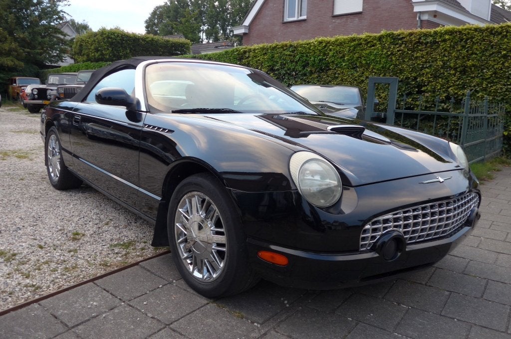 Ford Thunderbird Thunderbird Duits kenteken (bj 2003), Auto's, Ford Usa, Automaat, 0 cilinders, Gebruikt, Zwart