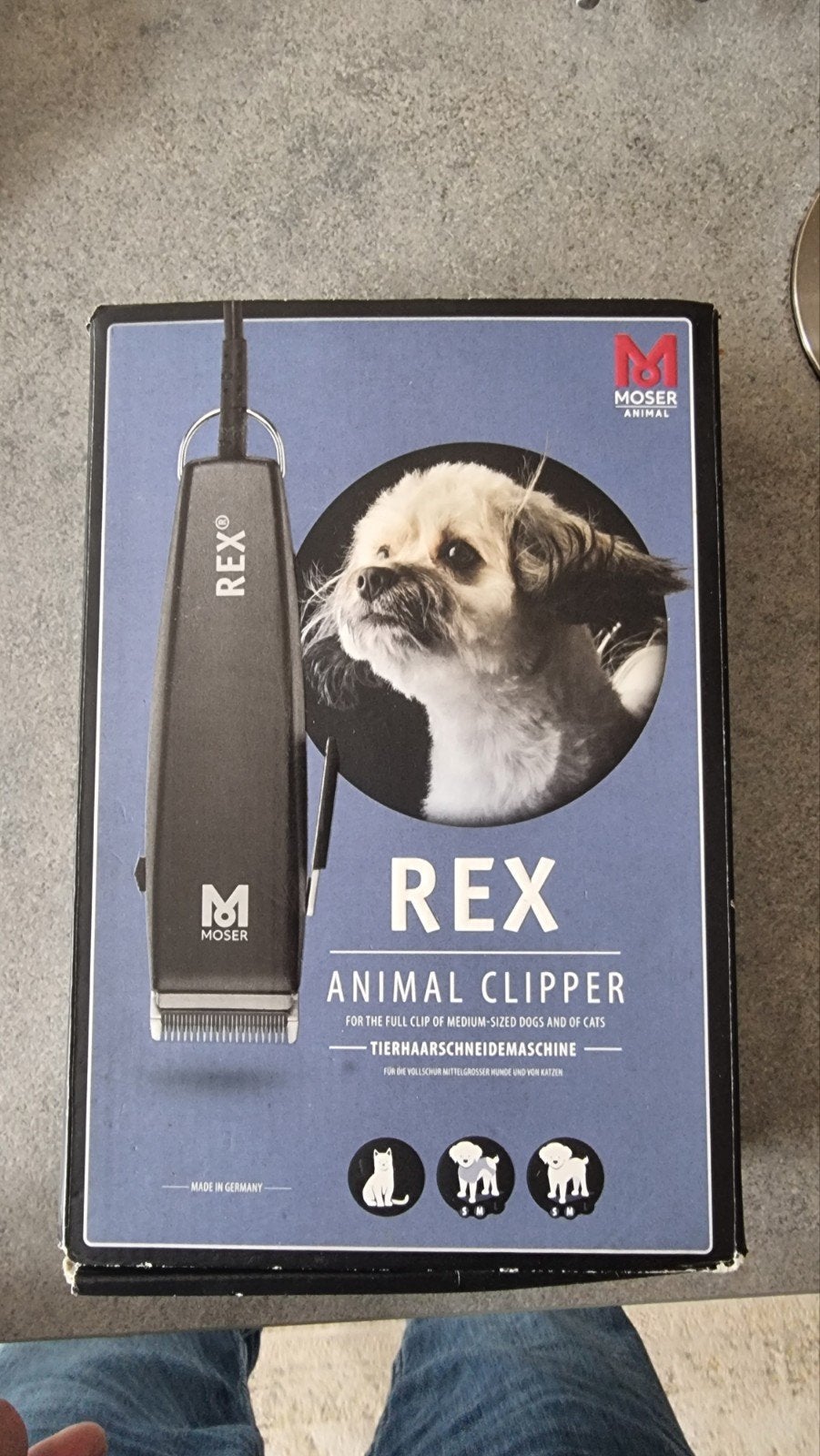 Hondentondeuse merk Moser Rex 1230. Zo goed als nieuw!, Dieren en Toebehoren, Ophalen of Verzenden, Zo goed als nieuw