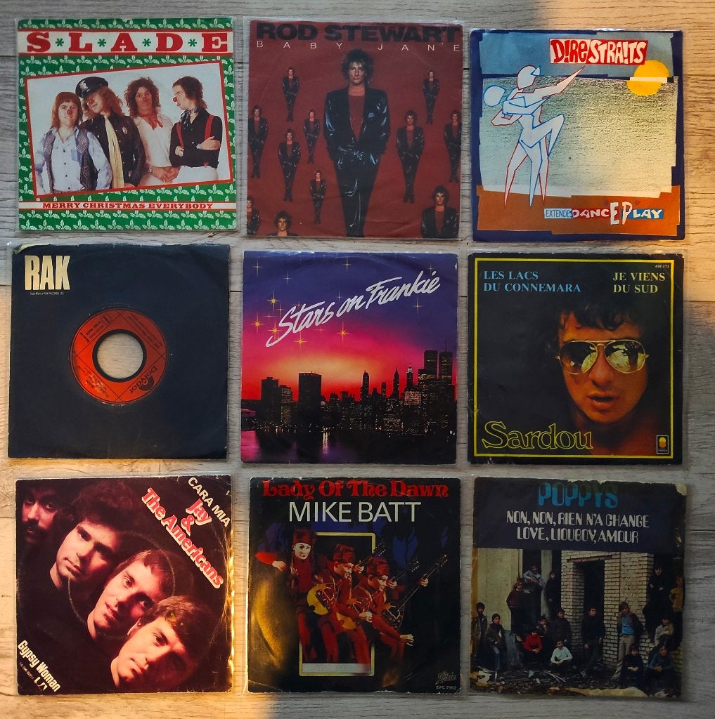 Diverse 7" vinyl singels, Cd's en Dvd's, Ophalen of Verzenden, Gebruikt, 7 inch, Pop
