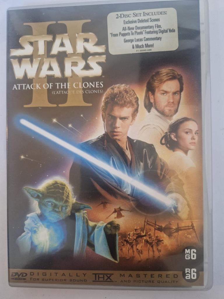 Star Wars Episode II: Attack of the Clones DVD (2-Disc Set), Vanaf 6 jaar, Ophalen of Verzenden, Science Fiction