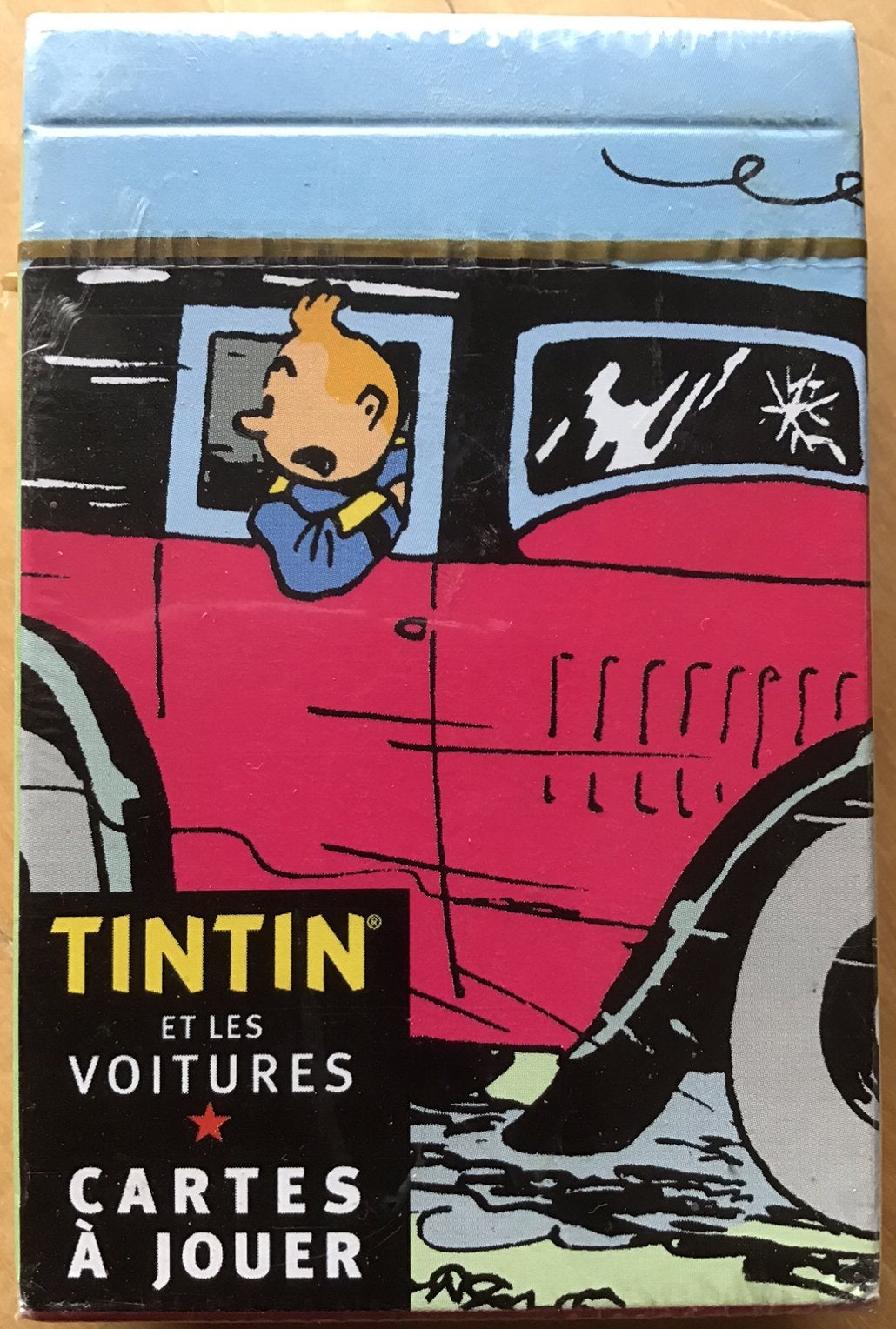 Kuifje en de auto’s kaartspel (speelkaarten) - NIEUW, Verzamelen, Ophalen of Verzenden, Nieuw, Speelkaart(en)