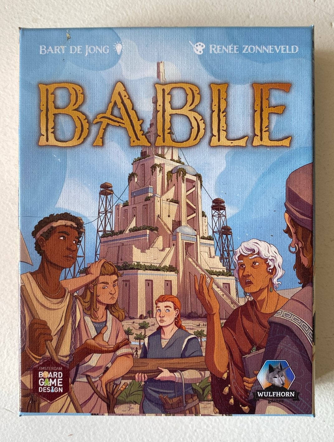 Bable - kaartspel Amsterdam Boardgame Kickstarter, Ophalen of Verzenden, Zo goed als nieuw