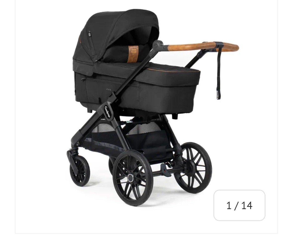 Emmaljunga Big Star Sento Max Kinderwagen, Zo goed als nieuw, Combiwagen, Met reiswieg, Ophalen
