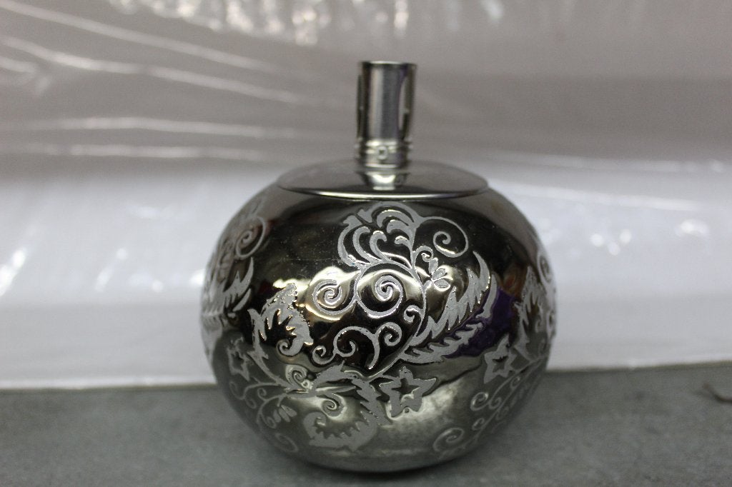 Metalen brander voor sfeervolle verlichting, 15 cm hoog, Geurverspreider, Nieuw, Ophalen of Verzenden, Metaal