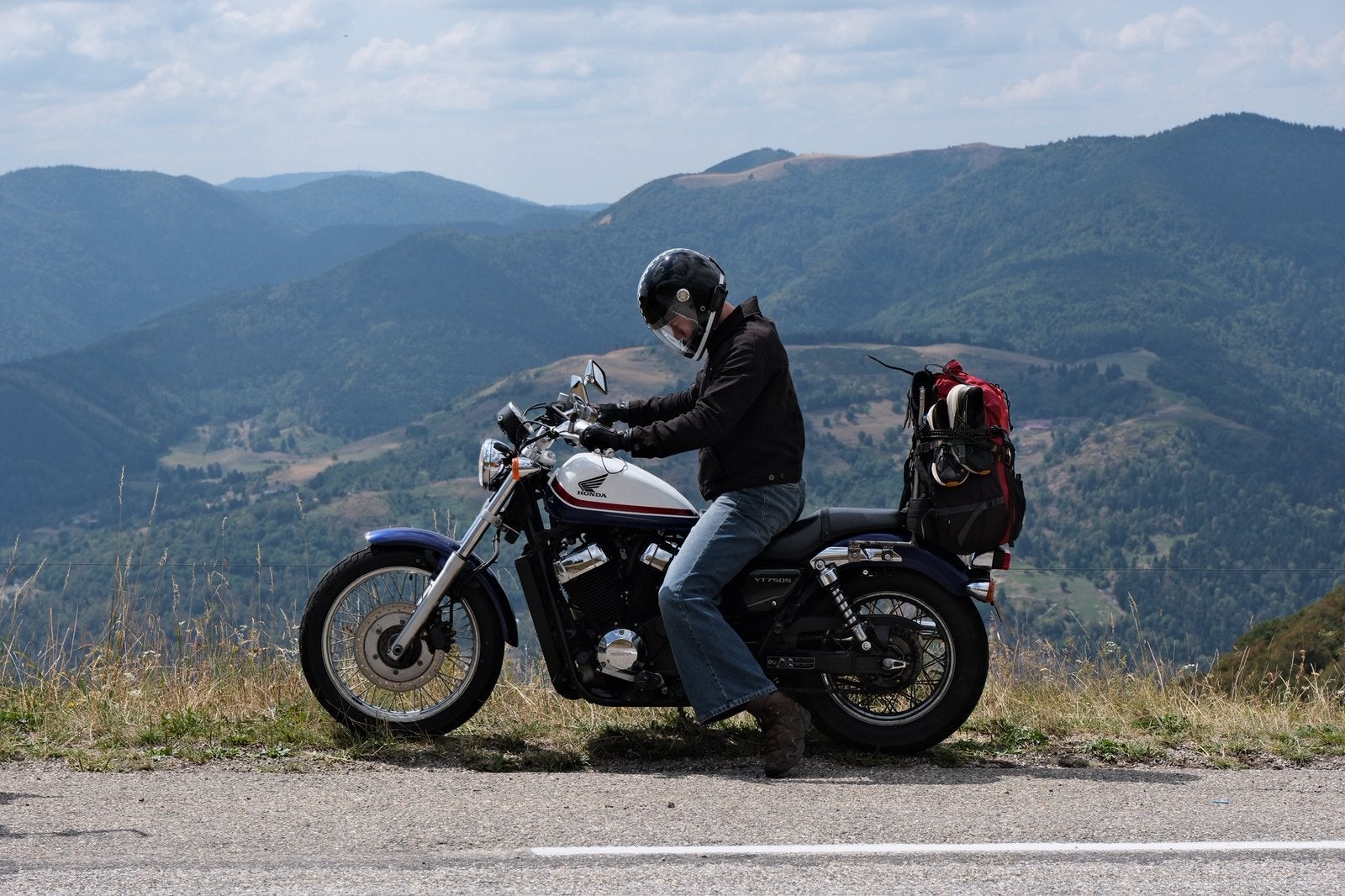 Honda Shadow VT750S (2012) - Tricolour Scheme, 750 cc, Chopper, Gebruikt, Particulier