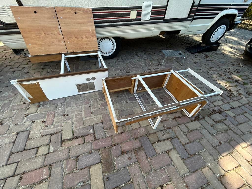 Bankjes treinzit Ducato 280 Bürstner (J5, C25), Ophalen, Gebruikt