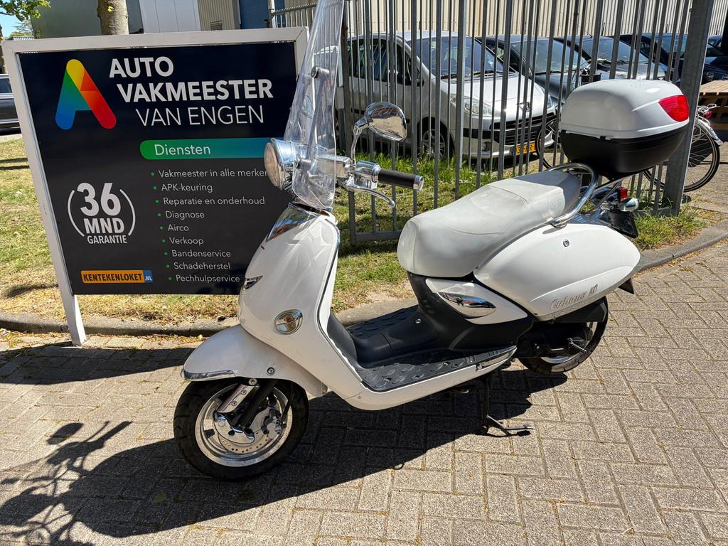 Tauris Snorscooter Cubana 4T, Fietsen en Brommers, Gebruikt, Benzine, Overige merken