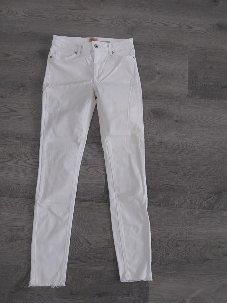 Witte broek maat M lengte 34 only blush, Only, Wit, Ophalen of Verzenden, Zo goed als nieuw