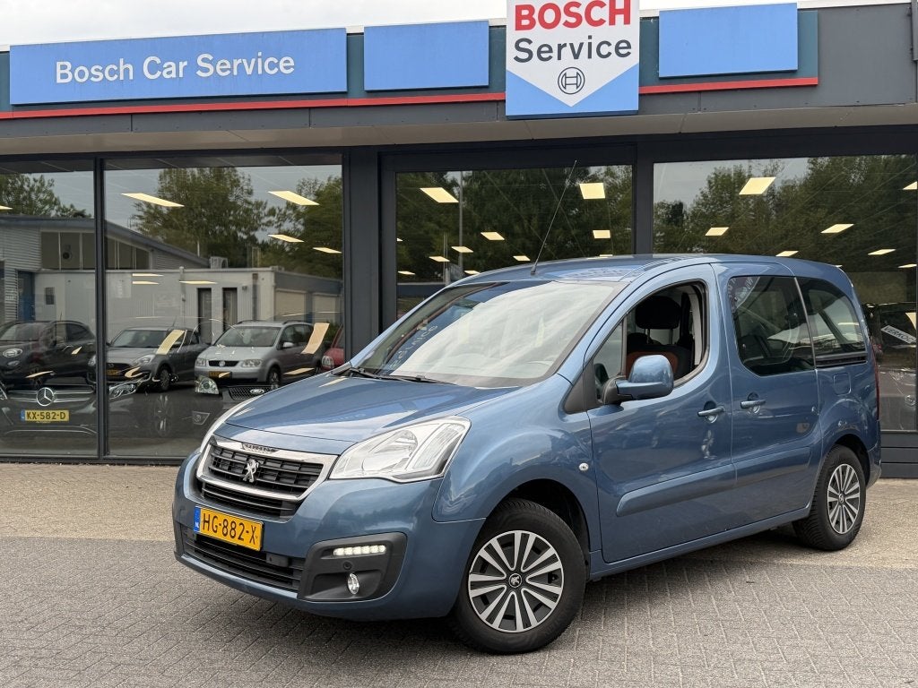 Peugeot Partner Tepee 1.6 VTi Active “NAP” Nl Auto “Ai, Auto's, Peugeot, 15 km/l, Gebruikt, 4 cilinders, Blauw
