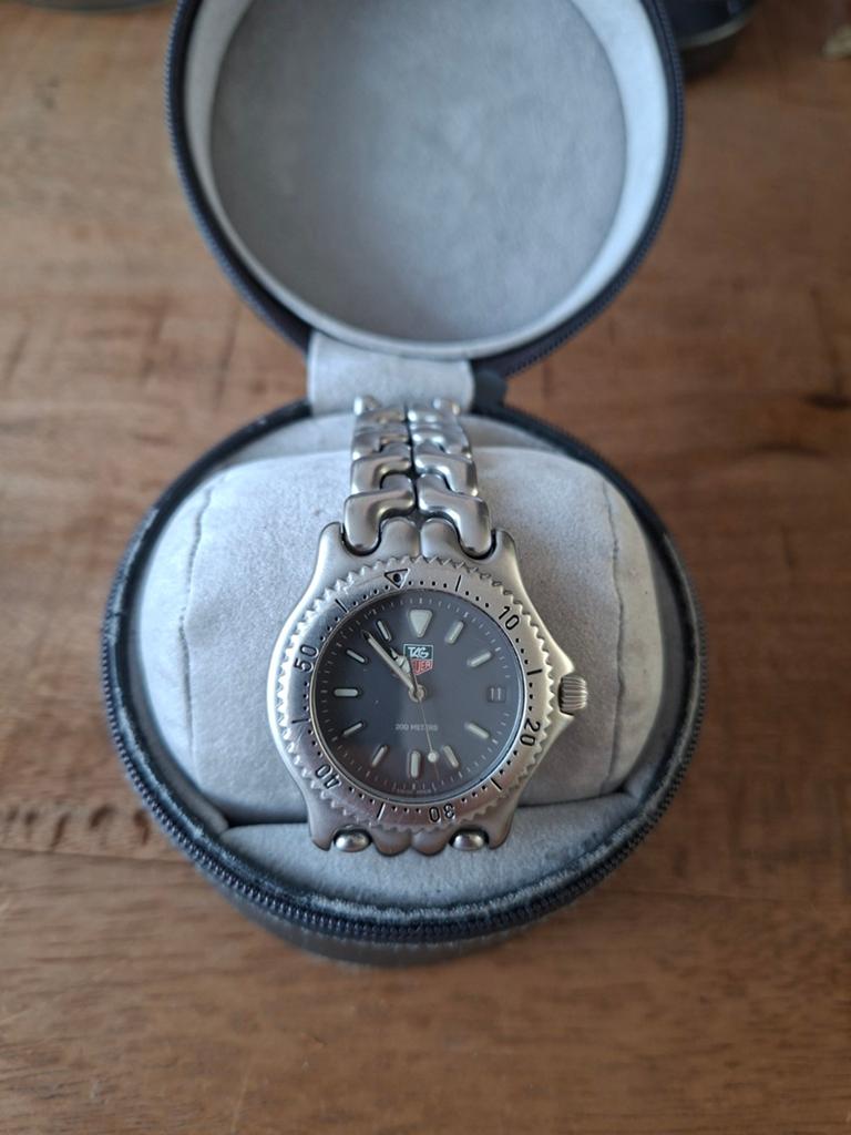 Tag heuer sel/link heren 38mm   2 stuks, Sieraden, Tassen en Uiterlijk, Horloges | Heren, Ophalen of Verzenden, Zo goed als nieuw