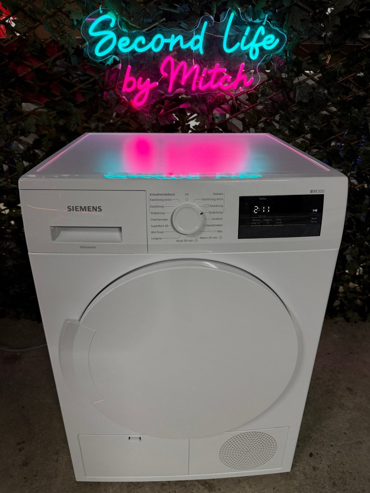Siemens iQ300 8kg Warmtepompdroger (Gratis Bezorgen), Ophalen, Anti-kreukfase, Overige typen, 8 tot 10 kg
