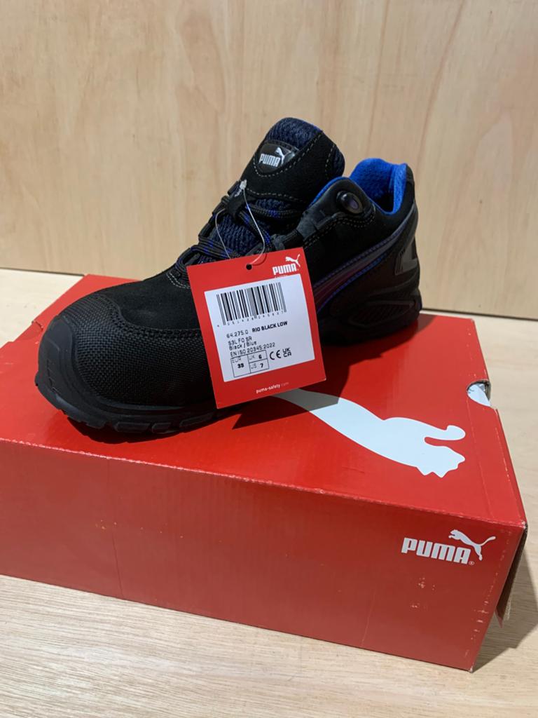 Puma Rio Werkschoenen Zwart Laag – Maat 39 – Nieuw in Doos, Zwart, Puma, Nieuw, Ophalen of Verzenden