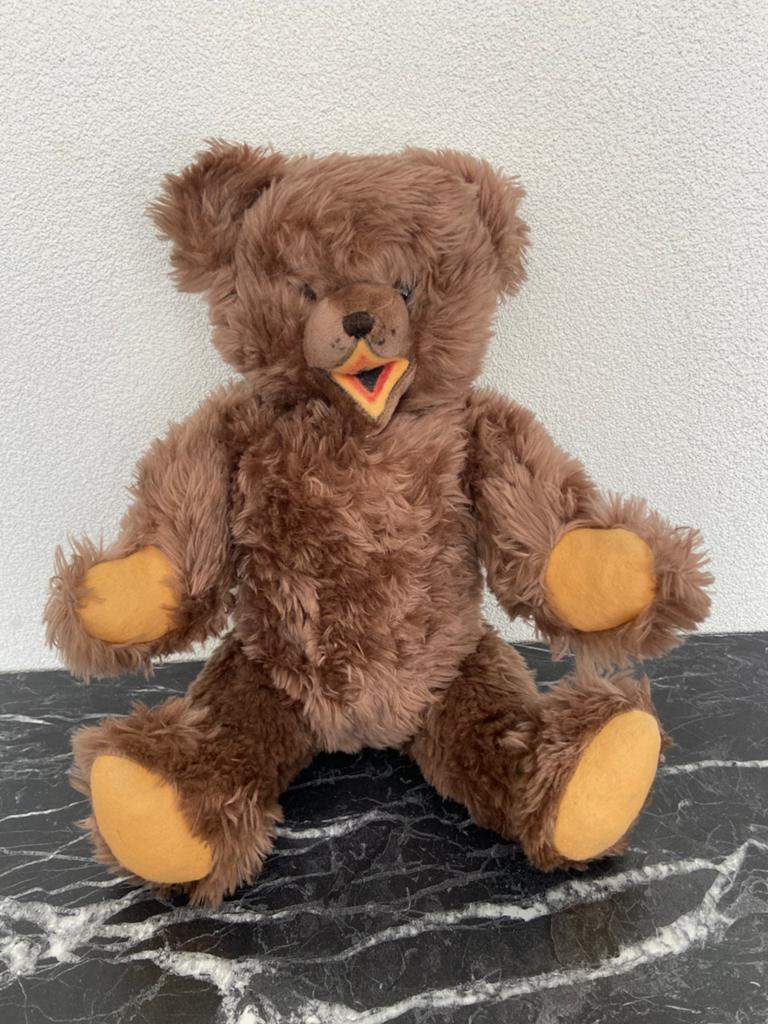 Steiff zotti beer zonder knop met geluid 50 cm, Ophalen of Verzenden