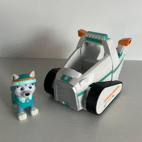 Paw patrol everest met sneeuwschuiver, Ophalen of Verzenden, Zo goed als nieuw