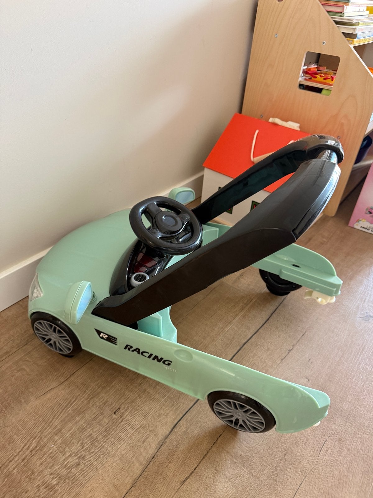 Loopstoel 3-in-1 Baby Walker - Auto Design, Kinderen en Baby's, Ophalen of Verzenden, Zo goed als nieuw, Overige typen, Met wieltjes