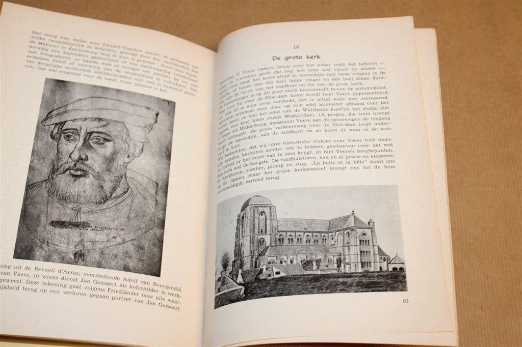 Veere — Vier Eeuwen Markiezaat Geschiedenis Zeeland 1961, Ophalen of Verzenden, Gelezen