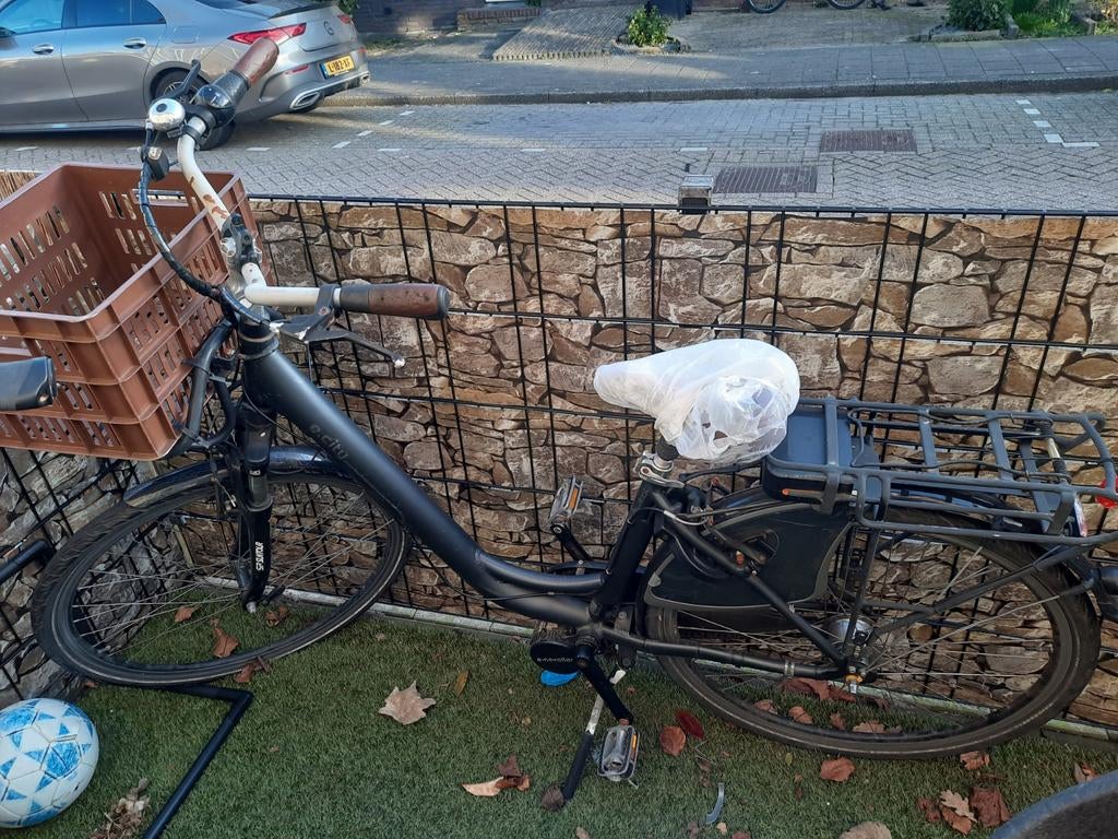 Gebruikte fiets, Fietsen en Brommers, Elektrische fietsen, Gebruikt, 51 tot 55 cm, 30 tot 50 km per accu, Ophalen