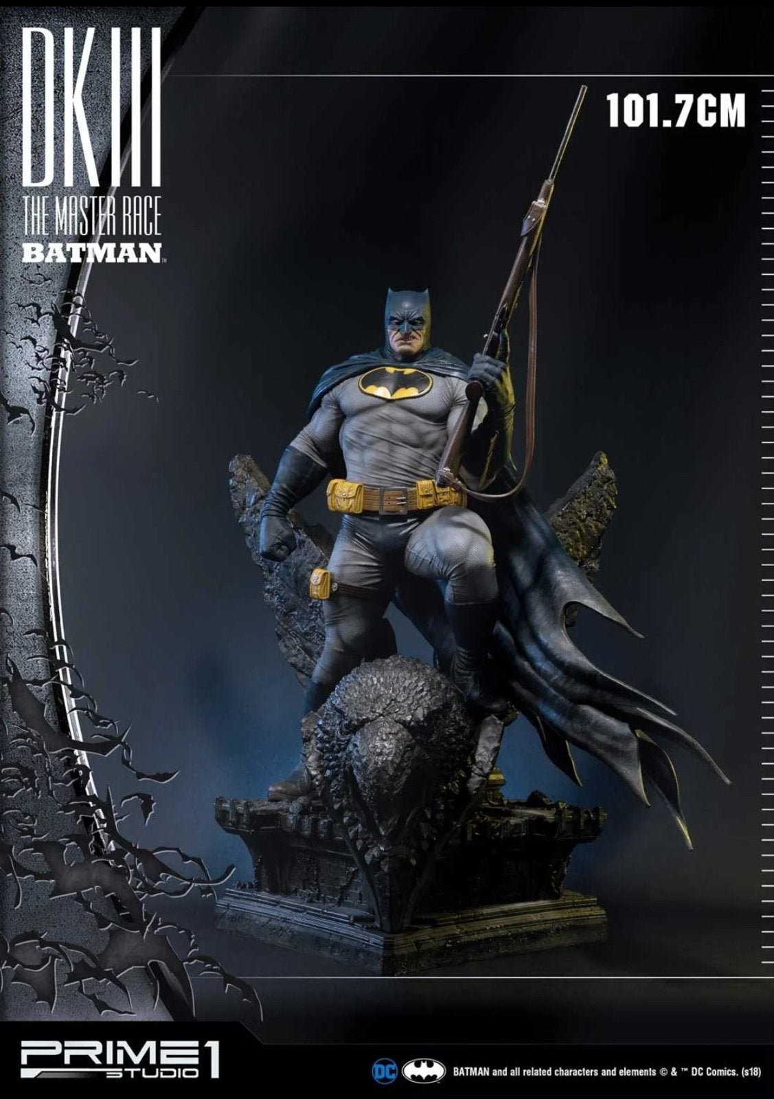 Prime 1 Studio Batman DKIII The Master Race Statue, Ophalen, Gebruikt