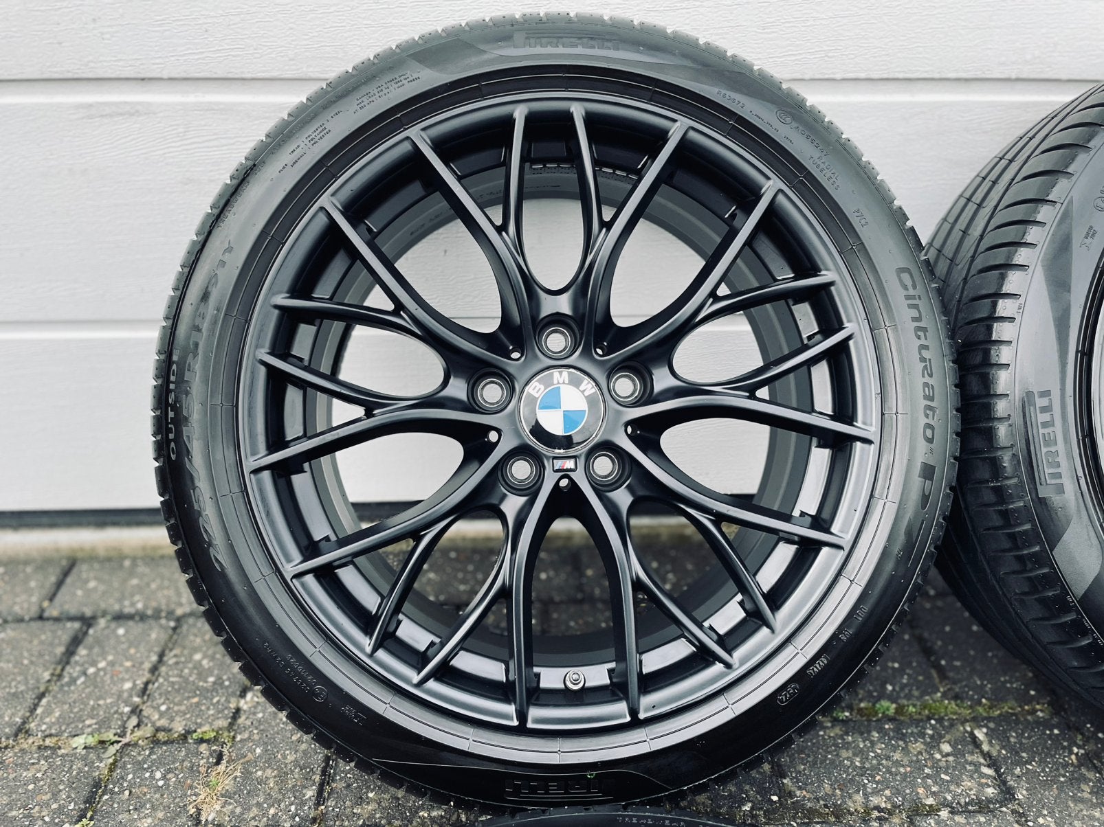 18 Inch Zwarte Originele BMW 405M Velgen 225/45/18 5x120 !!!, Auto-onderdelen, Banden en Velgen, 18 inch, Banden en Velgen, Ophalen of Verzenden