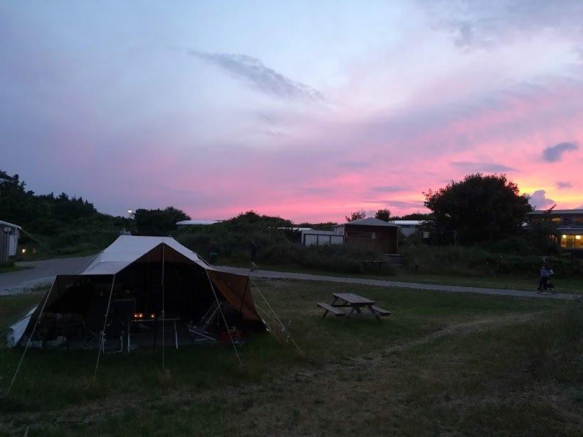 4 t/m 8 mei-LAST MINUTE-Tent te huur-Stortemelk-Vlieland-195, Caravans en Kamperen, Tenten, Ophalen, Zo goed als nieuw, Tot en met 4