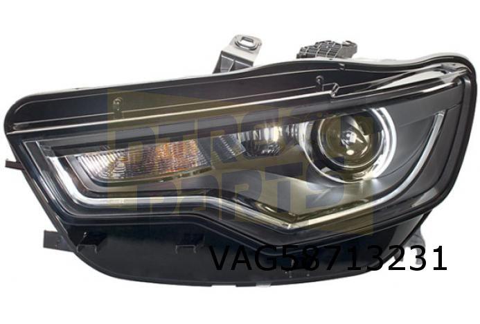 Audi A1 (1/15-11/18) Koplamp Rechts OES! (Bi-Xe / LED) 8XA94