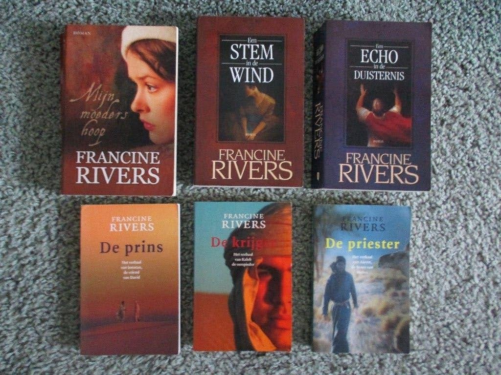 Francine Rivers 6 x christelijke romans De prins De krijger, Boeken, Ophalen of Verzenden, Gelezen