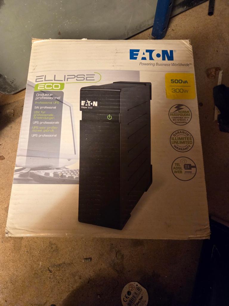 Eaton Ellipse ECO 500VA UPS, Ophalen of Verzenden
