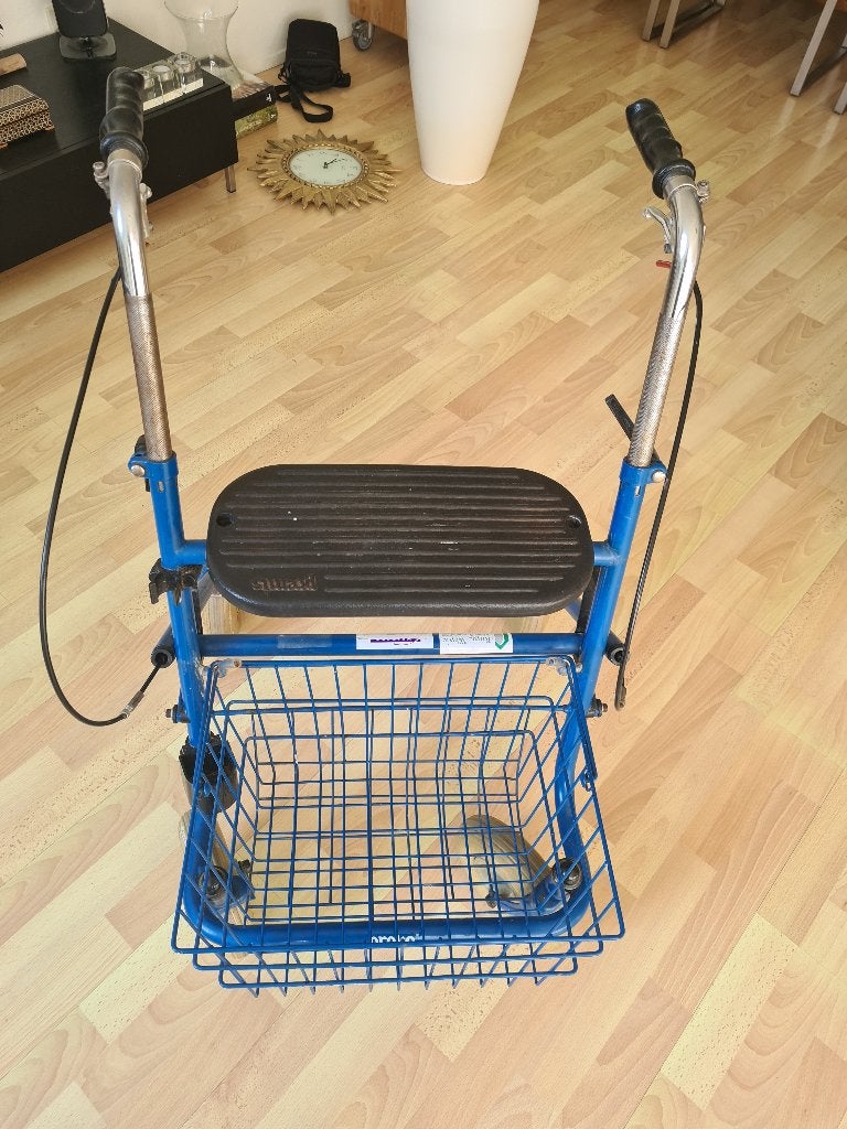 Rollator, Ophalen, Opvouwbaar, Gebruikt