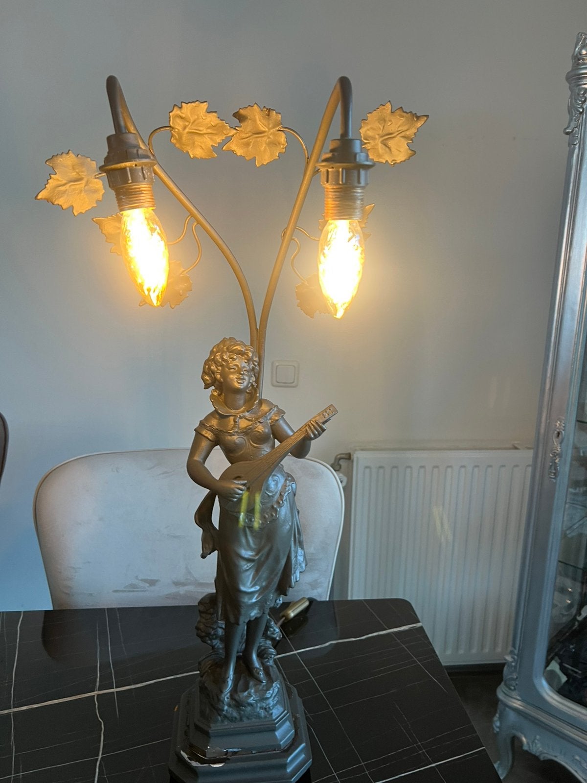Oude lampje, Ophalen of Verzenden, Gebruikt, Minder dan 100 cm