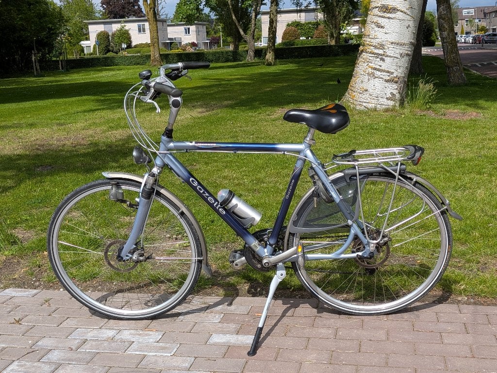 Herenfiets Gazelle Goldline 27 versnellingen, in prima staat, Fietsen en Brommers, Fietsen | Heren | Herenfietsen, Ophalen, Gebruikt