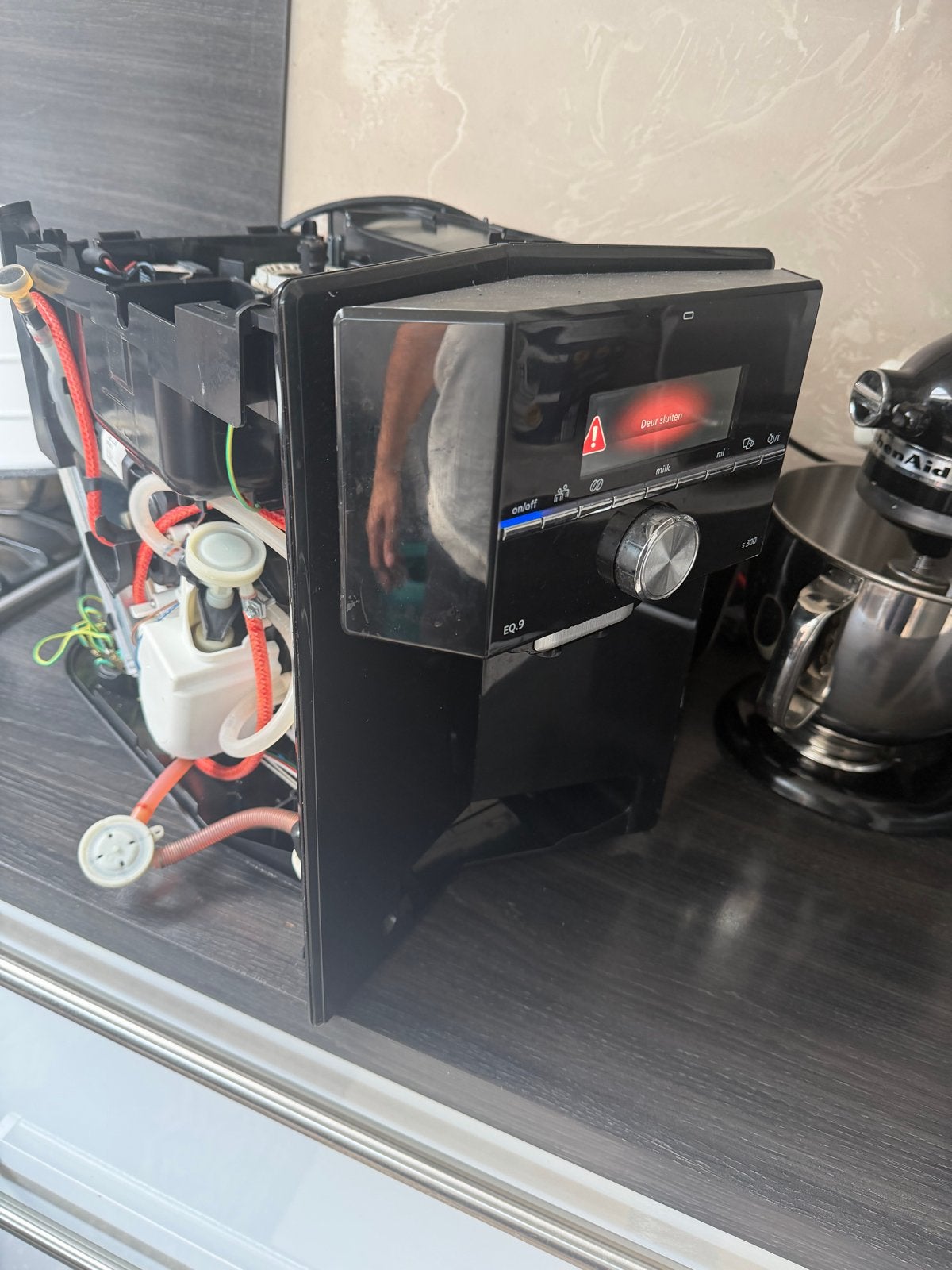 Siemens EQ.9 S300 - Werkend, voor onderdelen of reparatie, Witgoed en Apparatuur, Ophalen of Verzenden, Niet werkend, Koffiemachine