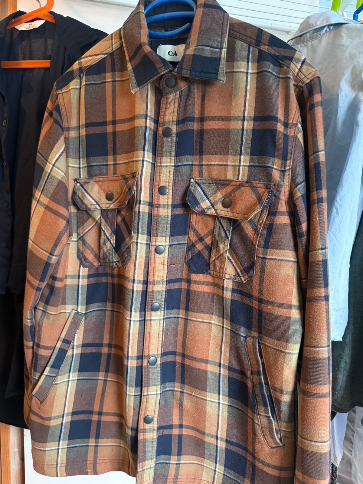 Gratis overhemd/ vest maat M, Ophalen, Gedragen, Blauw