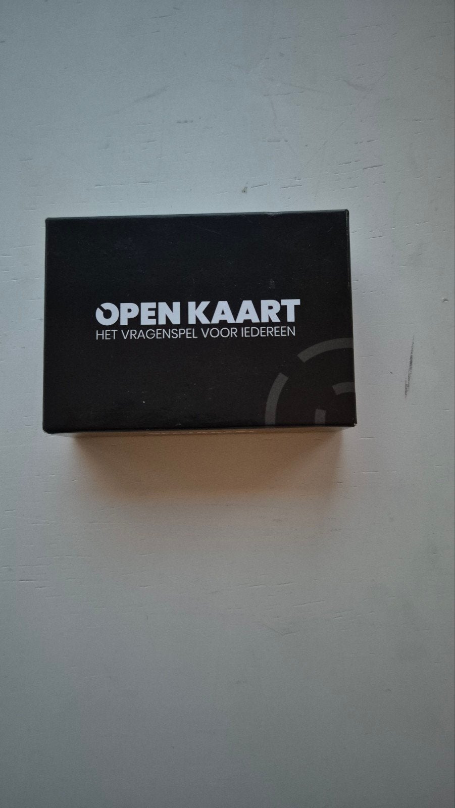 Open Kaart: Het Vragenspel voor Iedereen, Vijf spelers of meer, Ophalen of Verzenden, Zo goed als nieuw, Robbert Rodenburg