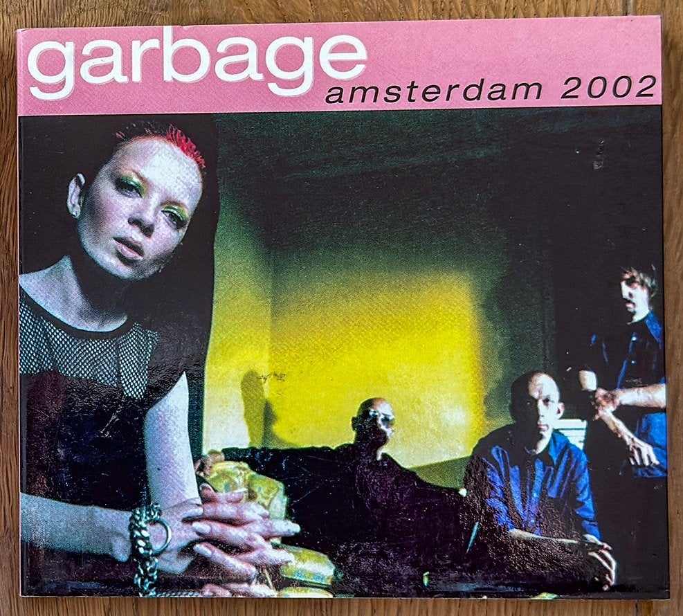 Garbage - CD Live in de Heineken Music Hall Amsterdam 2002, Ophalen of Verzenden, Zo goed als nieuw, Live-album, Eerste persing