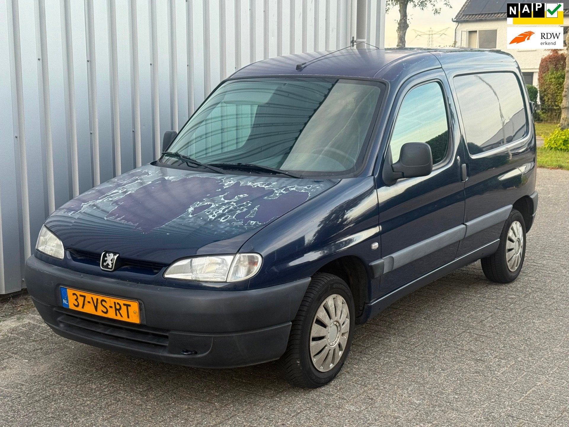 Peugeot Partner 170C 1.4 benzine NWE APK, Auto's, Voorwielaandrijving, Stof, 4 cilinders, 524 kg