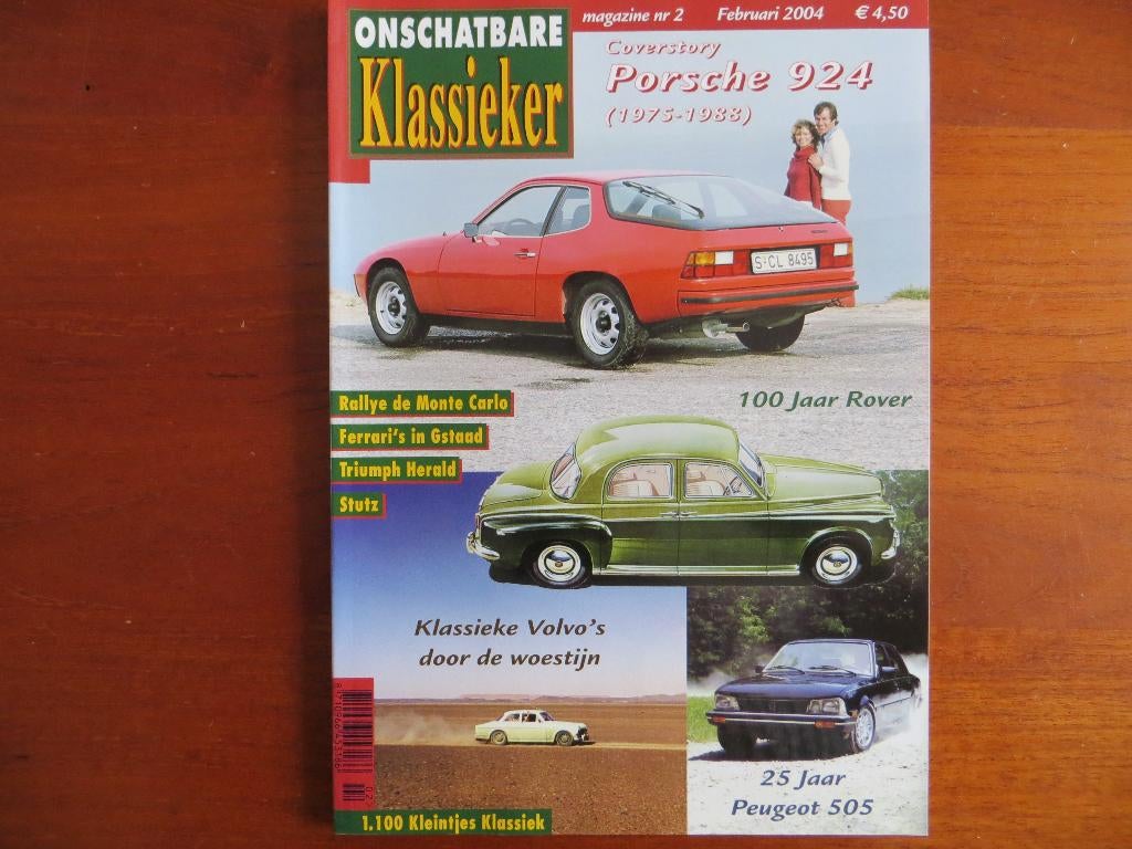 Onschatbare Klassieker 2 2004 Porsche 924 ('75-'88), Stutz, Ophalen of Verzenden, Nieuw, Porsche