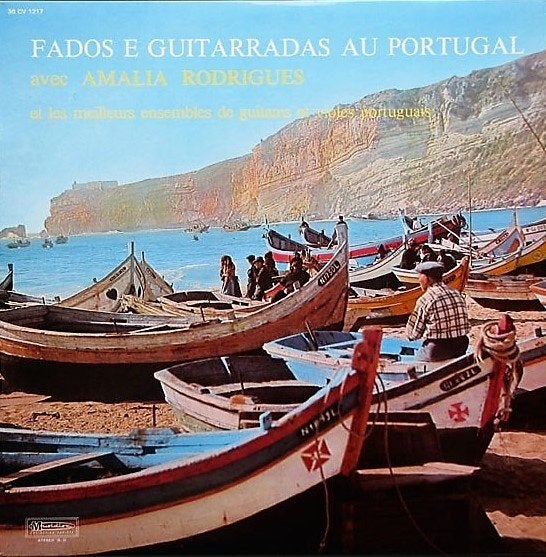 LP - Fados Guitarradas au Portugal, Europees, Inclusief binnenhoes, Ophalen of Verzenden, Zo goed als nieuw