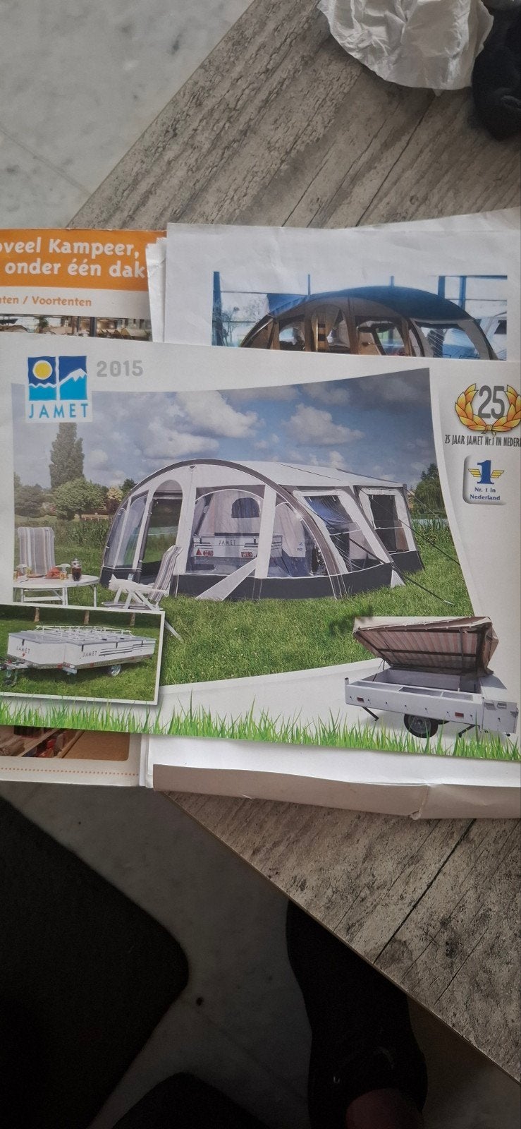 Jamet vouwagen 2015, Caravans en Kamperen, Ophalen