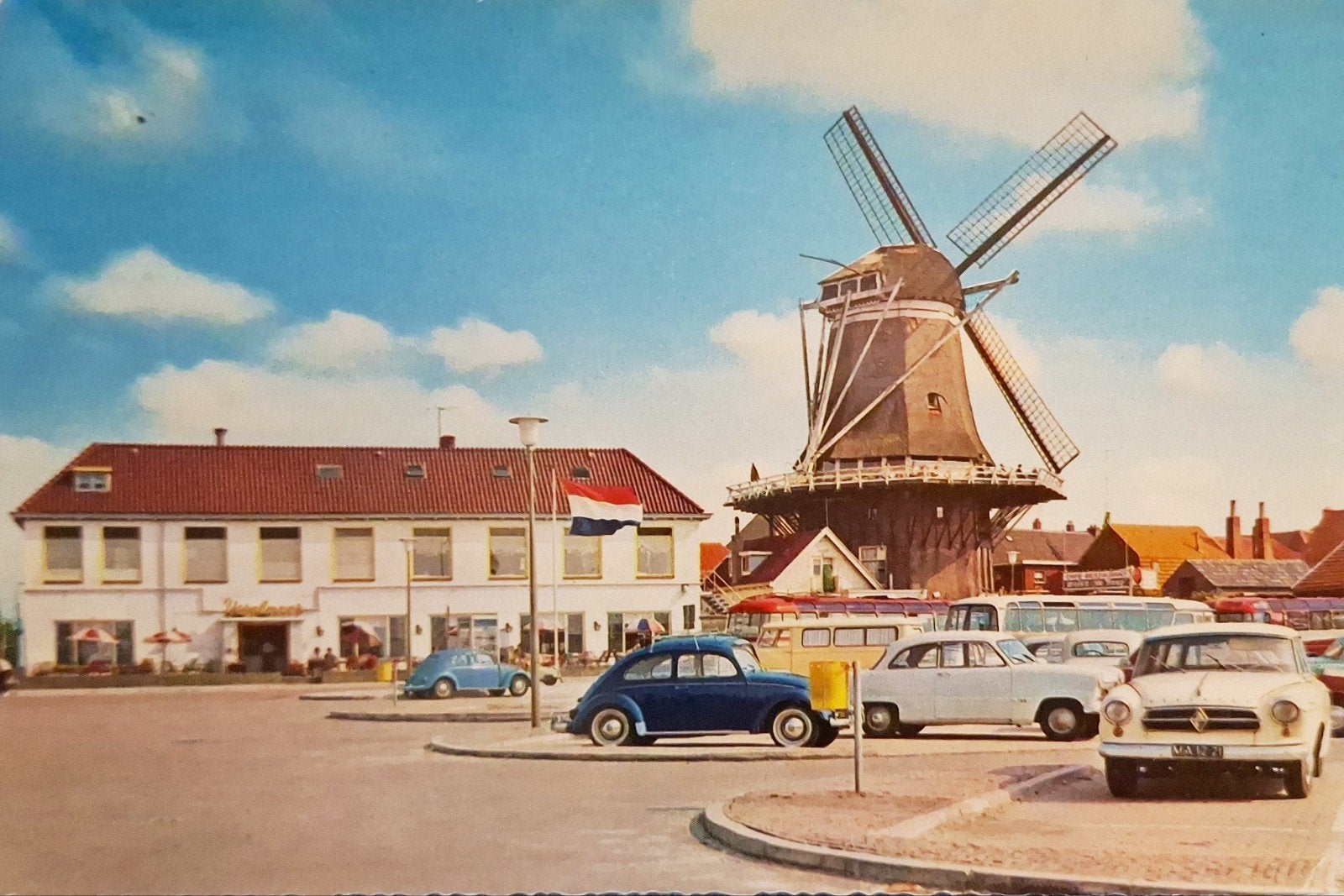 Harderwijk - Molen "De Hoop", Ophalen of Verzenden, Ongelopen, Gelderland