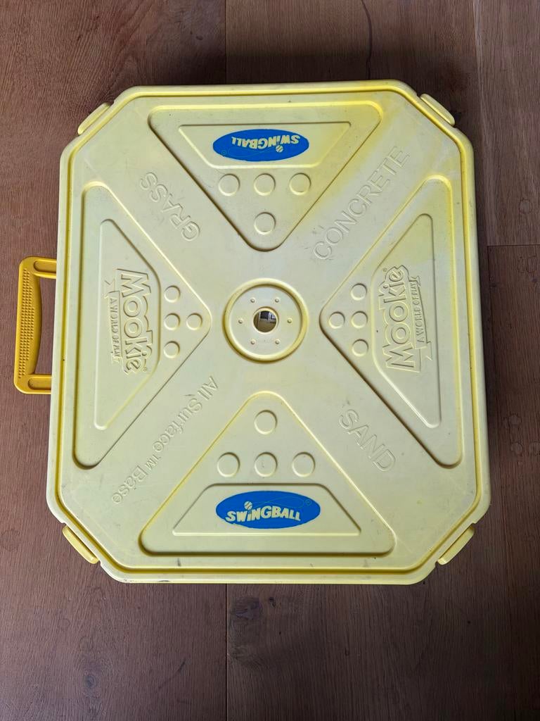 Mookie Swingball All Surface Base - Geel, Ophalen of Verzenden, Gebruikt
