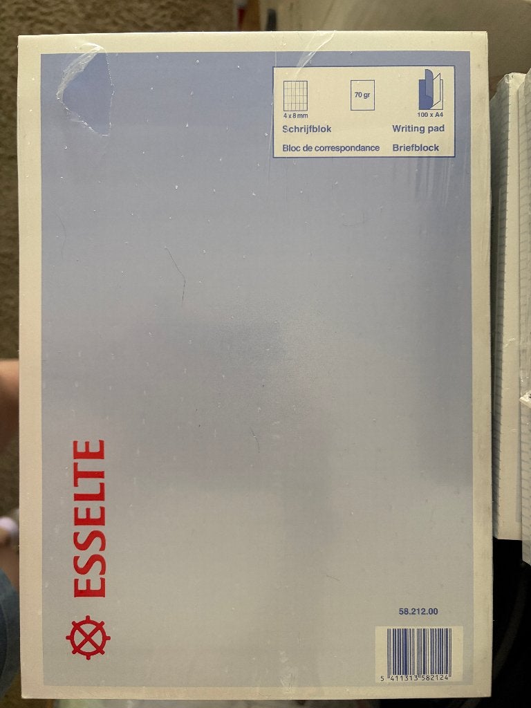 Schrijfblokken 0,5 euro per stuk NIEUW, Ophalen of Verzenden, Nieuw