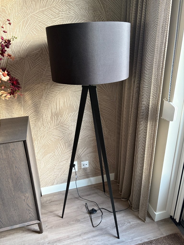 Vloerlamp Zuiver, Ophalen, Zo goed als nieuw, Textiel, 150 tot 200 cm