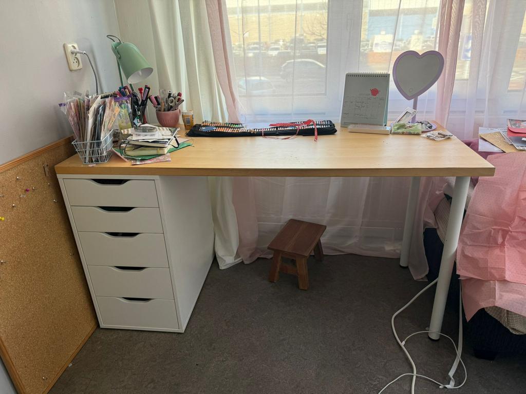 IKEA bureau, Ophalen, Gebruikt