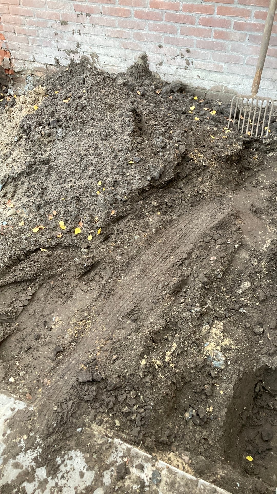 Gratis zwarte grond, Ophalen, Gebruikt, Ophoogzand